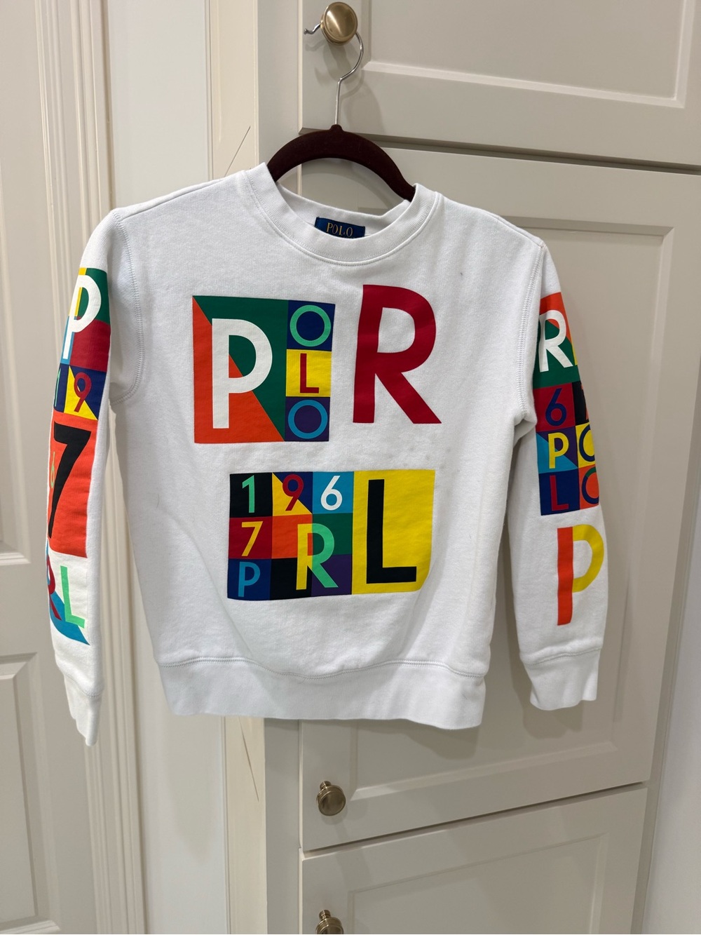Kids Ralph Lauren Polo crewneck sweatshirt medium 10-12